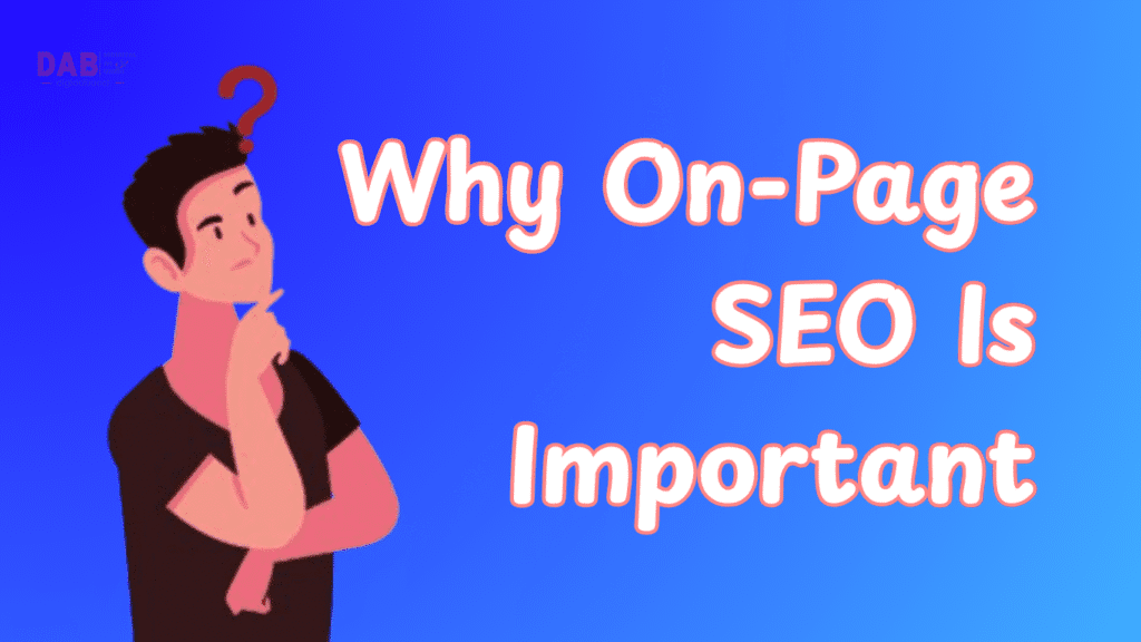 why on page seo is important